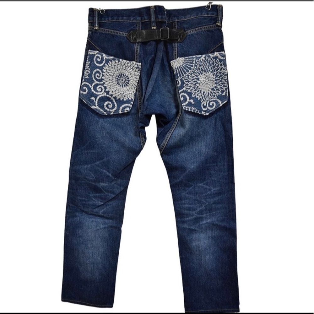 Comme Des Garçons Paisley jeans